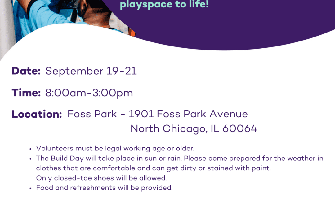 Help build a new Foss Park playground!